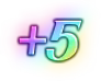 +5
