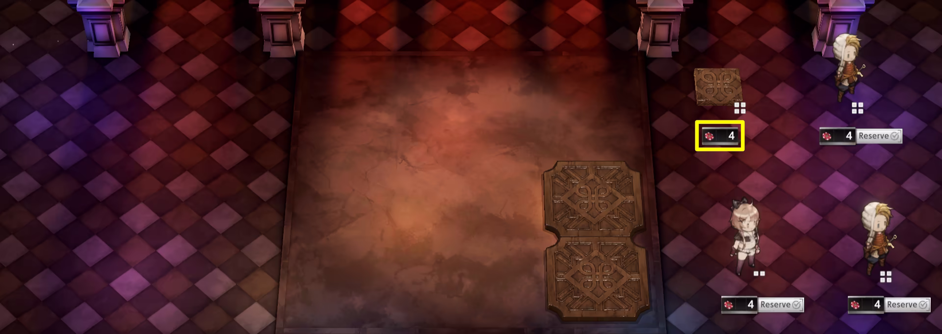 Reserving Board Pieces
