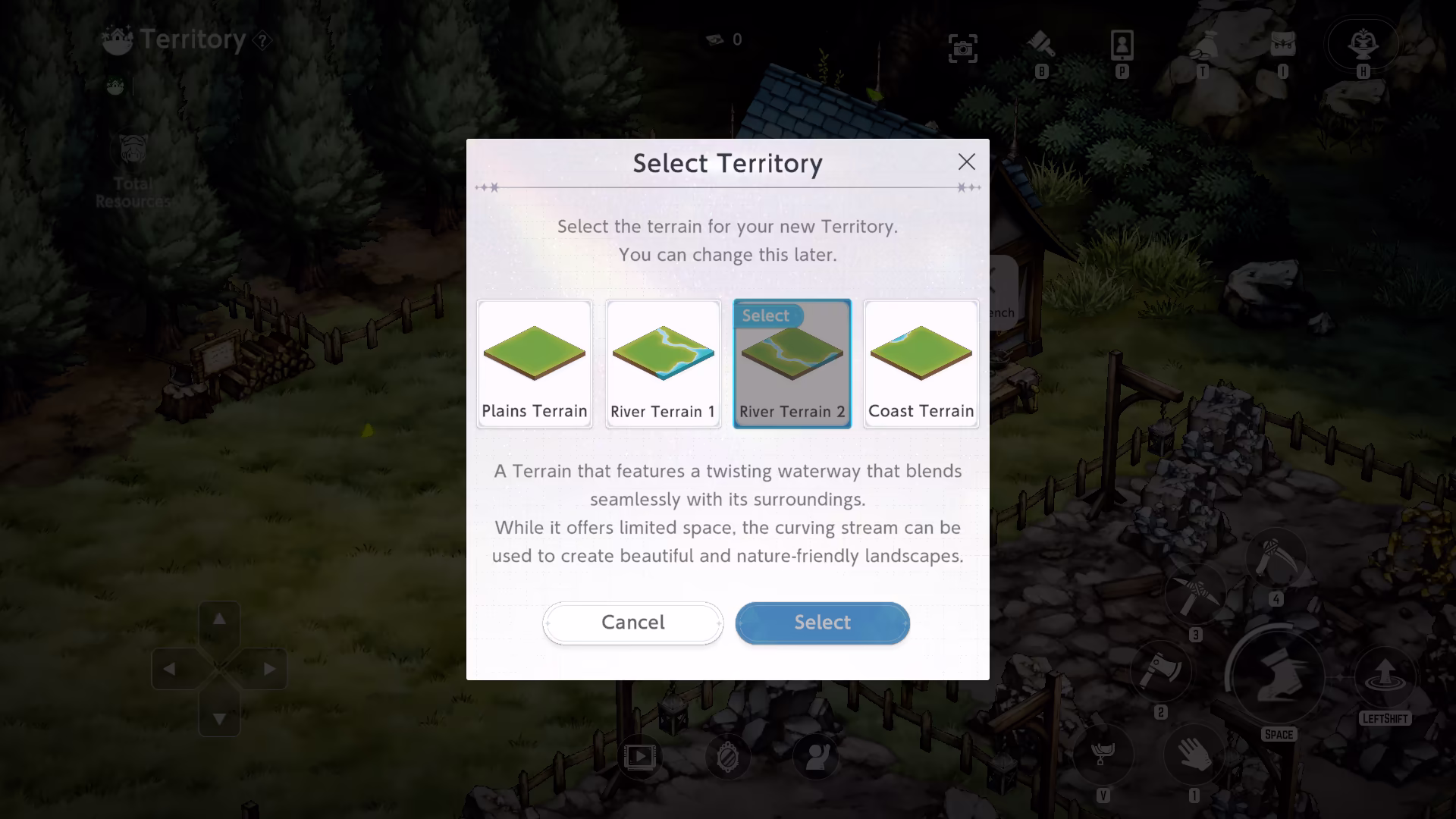 Terrain Selection